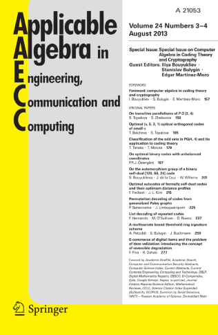 Journal Cover